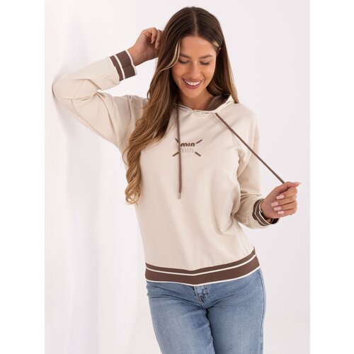RELEVANCE Sweatshirt-RV-BL-A857.47-light beige Slike