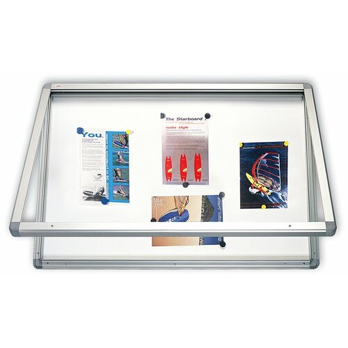 tabla oglasna 2x3 GS1129 sa vratima i inbus ključem, bela magnetna 120x90 Slike