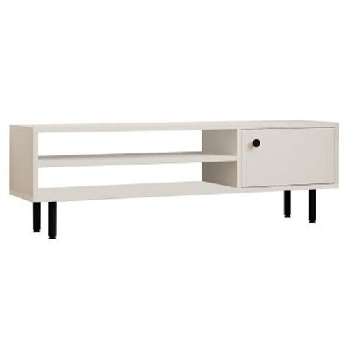 Hanah home Avila - White White TV Stand O&amp;Scaron;TEĆENO Slike