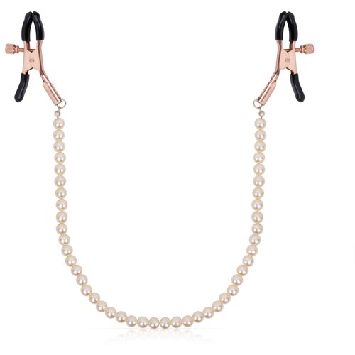 Rosy Gold - Pearls Nipple Clamps - Adjustable Design Cijene