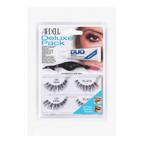 Ardell umetne trepalnice - Deluxe Pack Lash 120 Black (65223) Cene