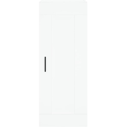  Visoka komoda bijeli 34,5x34x180 cm od konstruiranog drva Slike