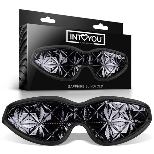 Intoyou Black Sapphire Preveza Za OČi Sapphire Black Vegan Leather Cene