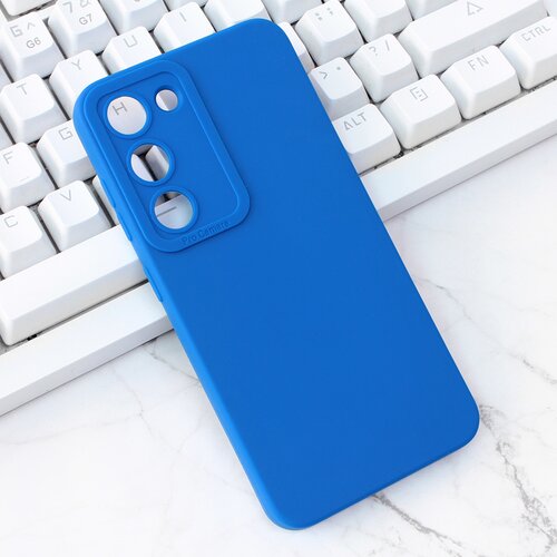 Teracell Torbica Silikon Pro Camera za Samsung S916 Galaxy S23 Plus plava Slike