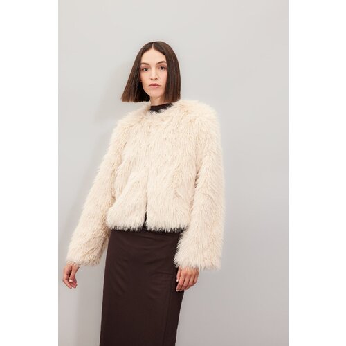 Defacto Relax Fit Faux Fur Faux Fur Slike