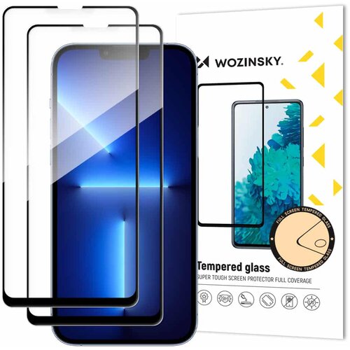 Wozinsky 2 x kaljeno steklo s polno prekrivnostjo in okvirjem za iPhone 13 mini Cene