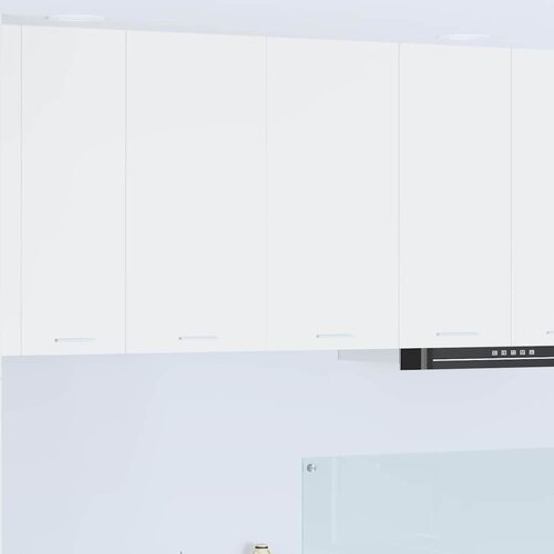 VidaXL viseći ormarić riga bijelo 80 x 31 x 80 cm konstruirano drvo Slike