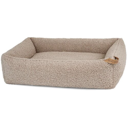 MiaCara bež boucl&amp;eacute; podloga za pse 55x70 cm senso greige s Slike