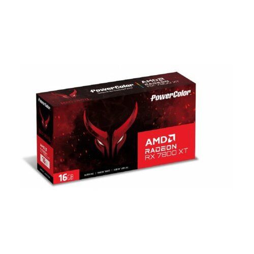 Powercolor Grafička karta Red Devil RX 7800 XT AMD/16GB/GDDR6/256bit/crna Cene