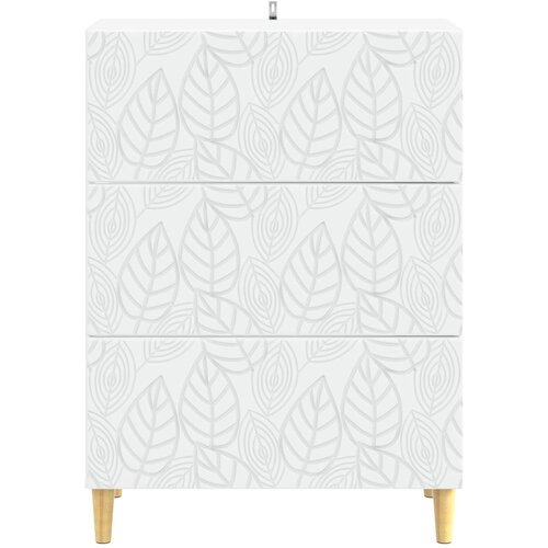  Ormar s ladicama Bijela 66 x 34,5 x 90 cm Konstruirano drvo Slike