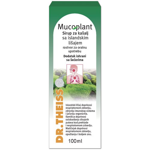 Dr. Theiss Dr Theiss Mucoplant sirup za ka&scaron;alj sa islandskim li&scaron;ajem 100ml Cene