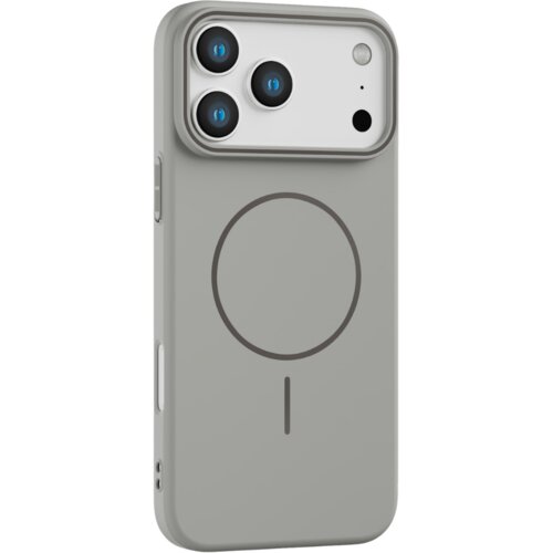 Apple rigid silicone magsafe maska za iphone 17 pro max &ndash; siva Cene