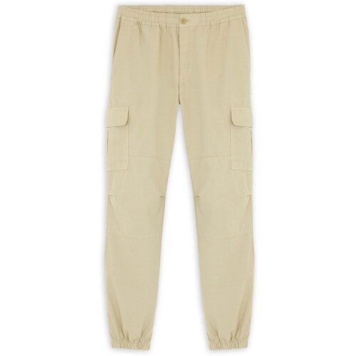 Iuter Hlače Ripstop Cargo Jogger Bela Slike