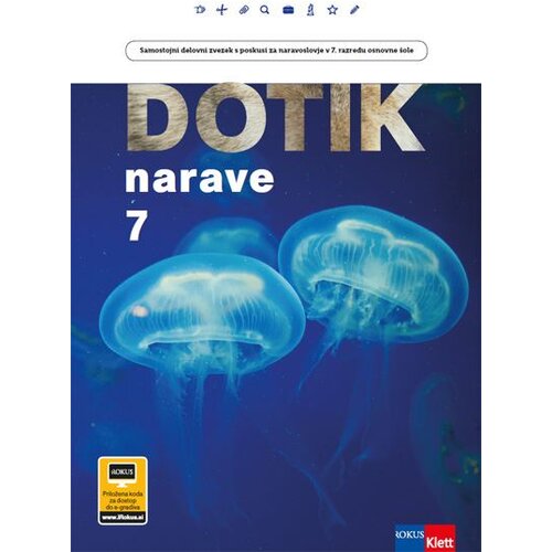  DOTIK NARAVE 7, prenova 2018, samostojni delovni zvezek za naravoslovje v 7. razredu osnovne &scaron;ole Cene