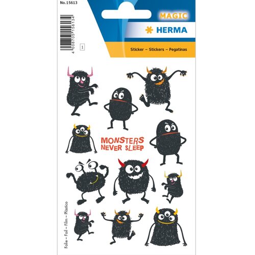 Grupo PEGATINAS MAGIC MONSTER NEVER SLEEP FOLIJA, (21299843) Cene
