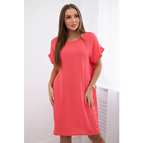Kesi Włoski Dress with pockets raspberry Cijene