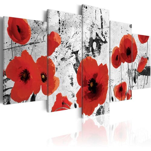  Slika - Scarlet flowers 200x100 Cene