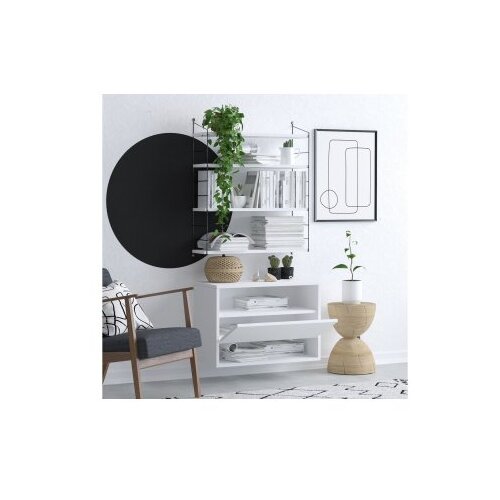 Hanah home zidna polica pomme white Slike