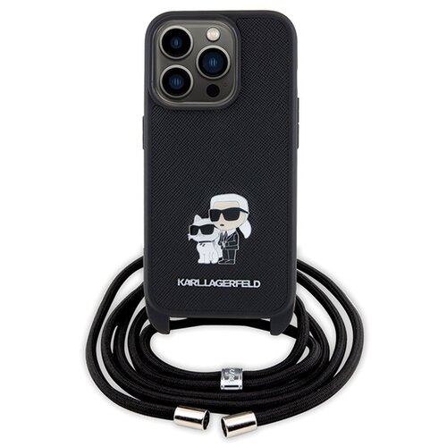 Karl Lagerfeld zaščitni ovitek Crossbody Saffiano Metal, Iphone 15 Pro, (20844943) Cene