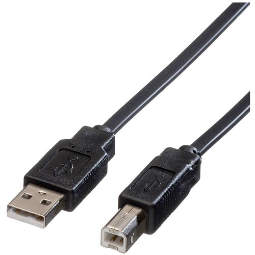 Roline USB kabel USB 2.0 USB-A vtič\, USB-B vtič 1.80 m črna neoklopljen 11.02.8868, (20417402) Cene