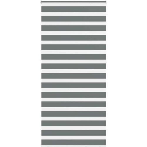 vidaXL Zebra senčilo temno sivo 115x230 cm &scaron;irina blaga 110,9 cm poliester, (5000297947) Cene