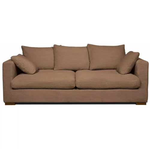 Scandic Svjetlo smeđa sofa od samta 220 cm Comfy –