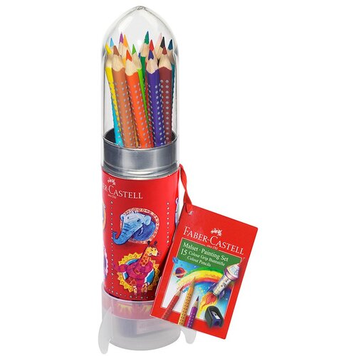 Faber-Castell FABER CASTELL Drvene bojice Grip 1/15 112457 raketa Slike