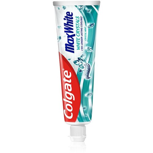 Colgate Max White White Crystals pasta za izbjeljivanje zuba 75 ml Slike