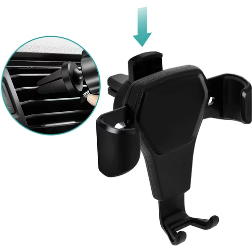AVIZAR Univerzalno avtomobilsko držalo, nastavek za ventilacijsko režo - crn za pametni telefon, (20618016)