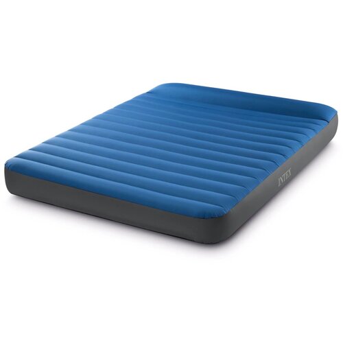 Intex Vazdušni krevet Twin Dura-Beam Truaire, 152 x 203 x 22cm, Plavi Cene