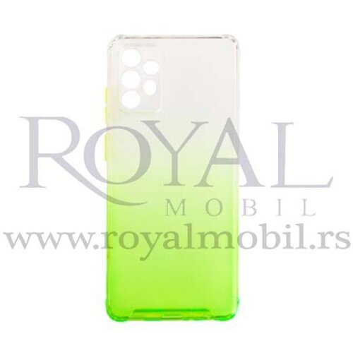  futrola ombre lux sa dugmicima za samsung A725 galaxy A72 fluorescentno zelena Slike