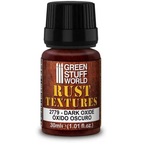 Green Stuff World Acrylic Rust Texture - DARK OXIDE RUST 30ml Cene
