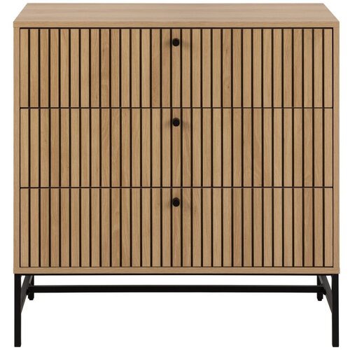 Actona Komoda u dekoru hrasta u prirodnoj boji 81x80x40 cm Albany – Cijene