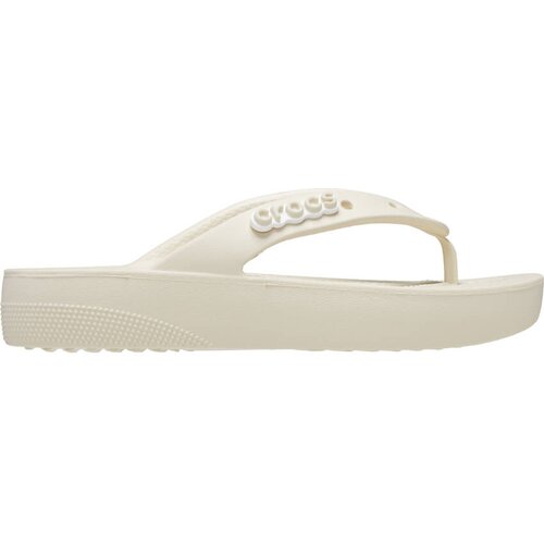 Crocs classic platform flip w bež Slike