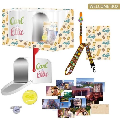Disney Up poklon set Welcome Box Carl &amp;amp; Ellie, 30 &amp;times; 16 &amp;times; 11 cm Slike