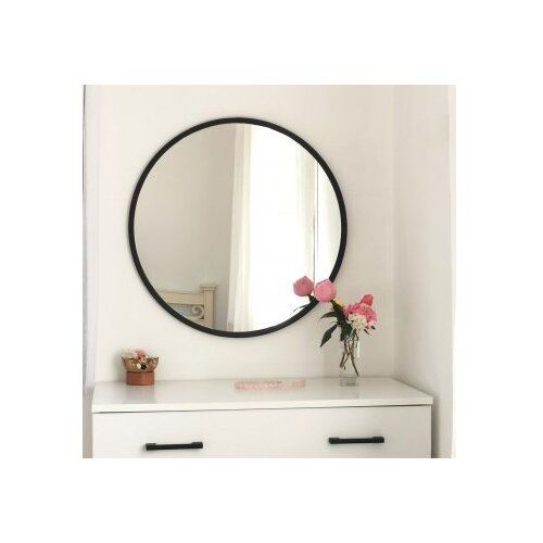 Hanah home ogledalo siyah metal A710 Slike