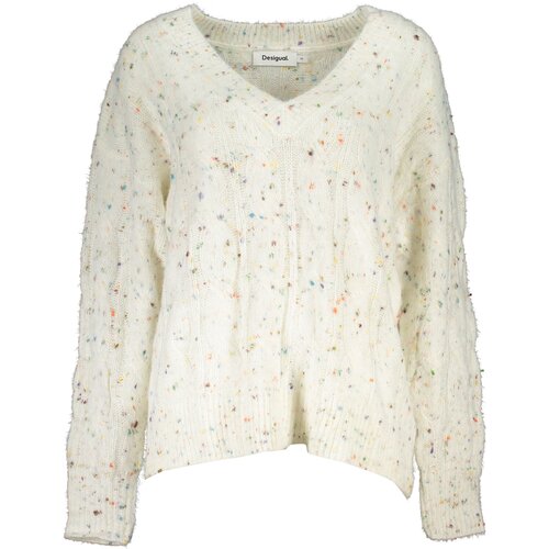Desigual WHITE WOMEN&amp;amp;#39;S SWEATER Slike