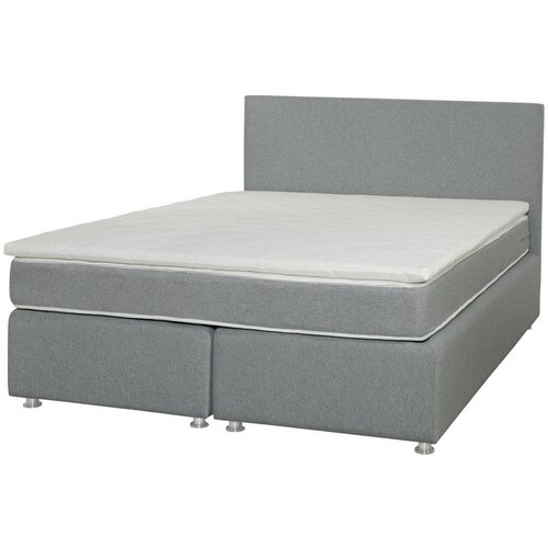 XORA POSTELJA BOXSPRING x , tekstil siva Cene