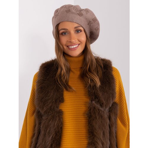Wool Fashion Italia Cap-AT-CZ-2318.26-dark beige Cene