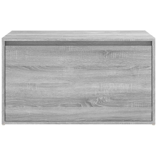  Klupa za hodnik sivi hrast 80 x 40 x 45 cm konstruirano drvo Slike