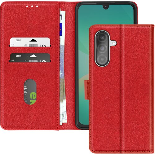 AVIZAR Ohi&scaron;je za Samsung Galaxy A26 Zaklopka Wallet and Video Holder, Rdeča, (5000010175) Cene