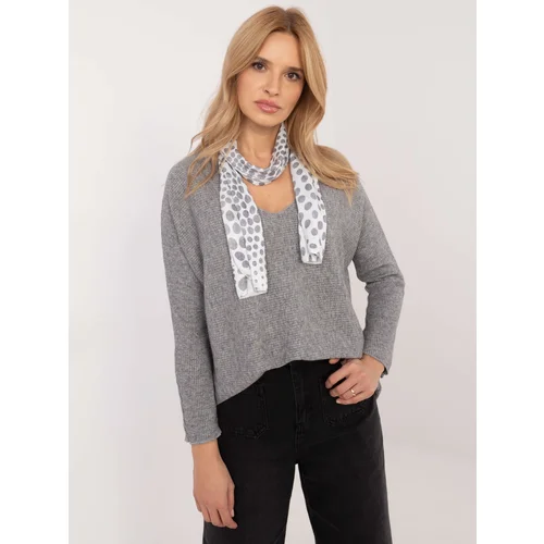 Italy Moda Blouse-DHJ-BZ-19226.91-gray