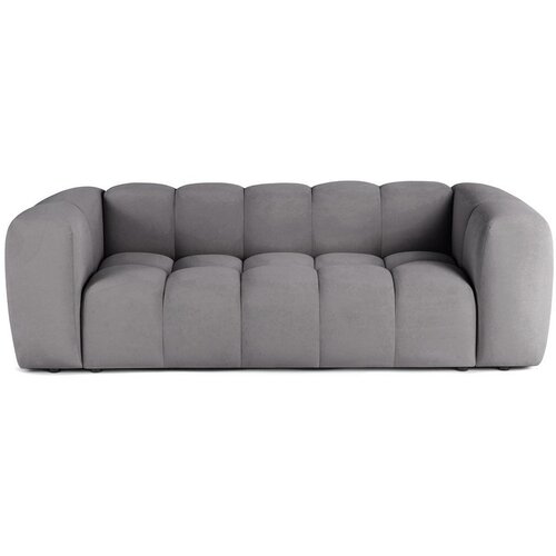 Bonami Selection Siva baršunasti sofa 225 cm Cube – Cijene