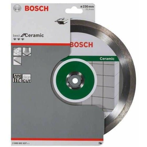 Bosch dijamantska rezna ploča best for ceramic 2608602637/ 230 x 25/40 x 2/4 x 10 mm Slike