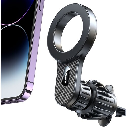 Joyroom Magnetno avtomobilsko držalo za iPhone z MagSafe za zračnik, črno, (21831474) Slike