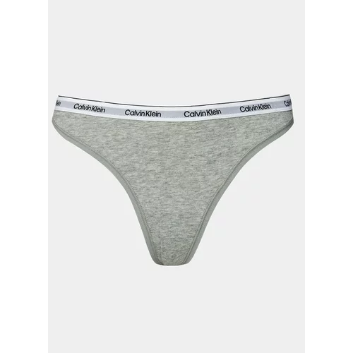 Calvin Klein Underwear Tangice 000QD5043E Siva