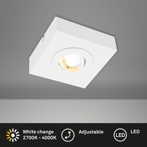 BRILONER 3996016 - LED spot svetlo CTS LED/4W/230V 2700/4000K belo Slike