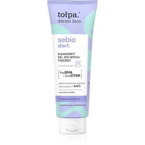 Tołpa Dermo Face Sebio Start penasti čistilni gel 100 ml Slike