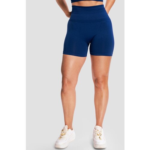 GymBeam Ženske kratke hlače Sculpt Seamless Navy Slike