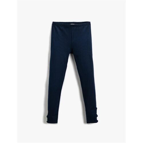 Koton Leggings - Navy blue - Normal Waist Slike